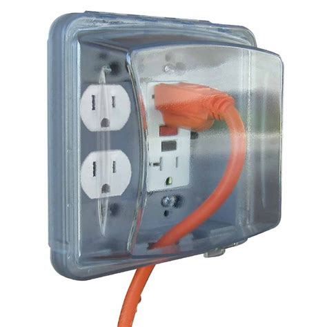 6-gang electrical box cover|4 gang weatherproof receptacle cover.